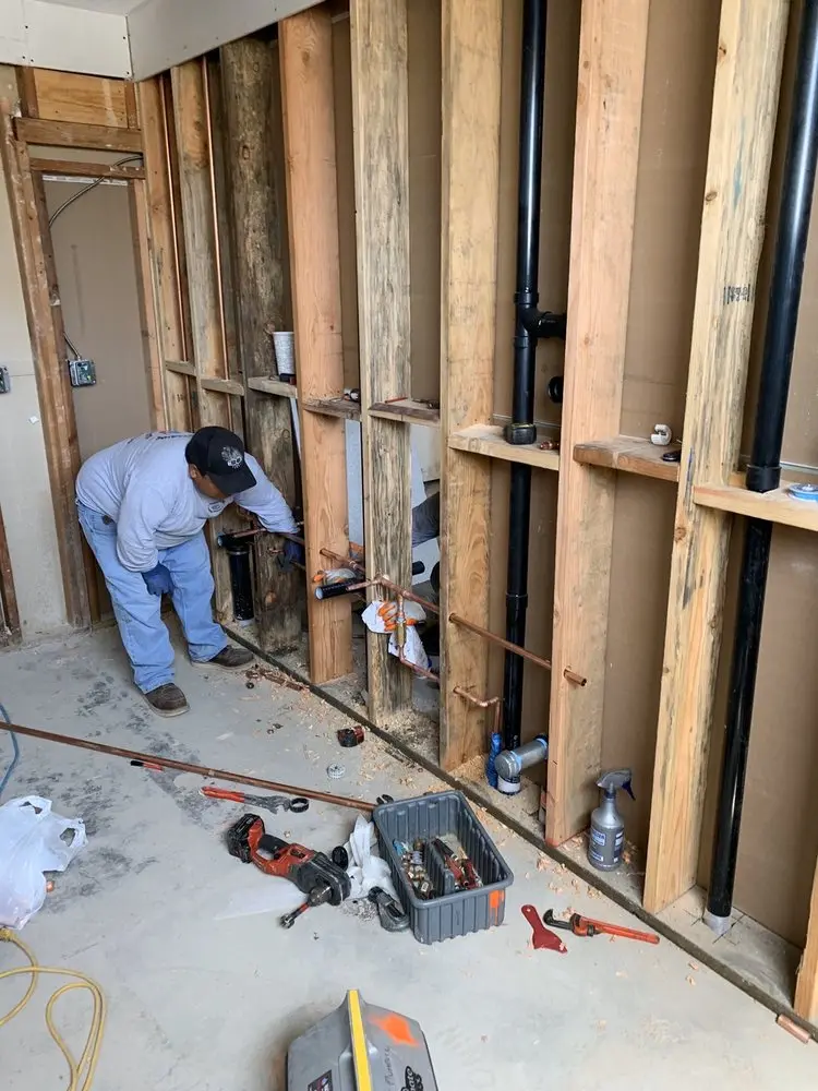 Commercial rough-in plumbing for Gas Line Repair in Locksley Crossing